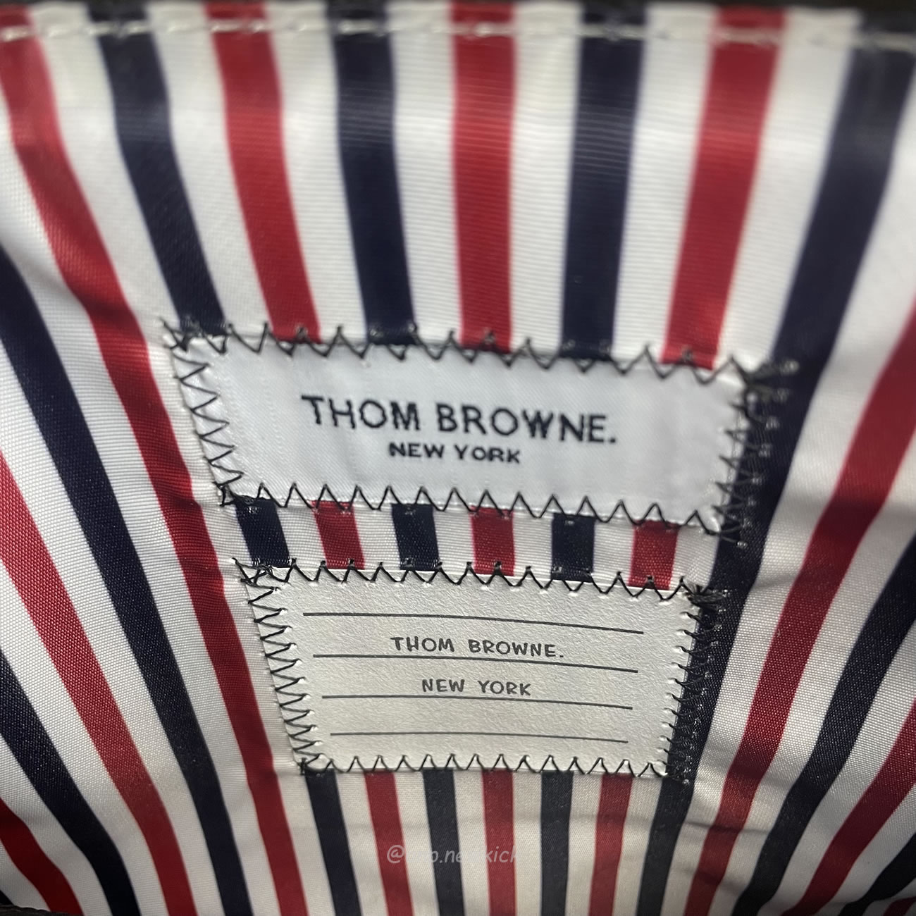 Thom Browne Logo Stamp Leather Document Holder (3) - newkick.org